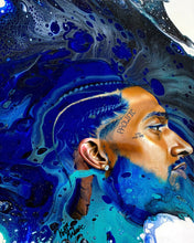 Load image into Gallery viewer, Blue Laces, Nipsey Hussle
