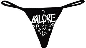 Black Rx Kalore Pattern G-String