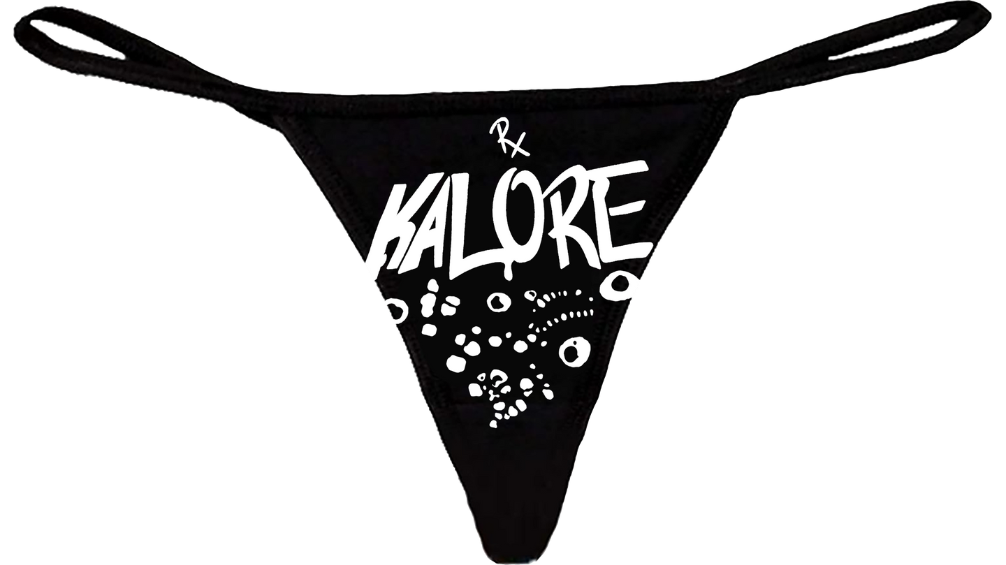 Black Rx Kalore Pattern G-String